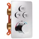 Термостатическая душевая система скрытого монтажа Qtap Votice QT6443T105NKCSET