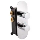 Термостатическая душевая система скрытого монтажа Qtap Votice QT65T105OGCSET