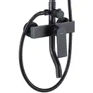 Душевой гарнитур REA HASS BLACK черный с изливом (REA-B9968)
