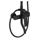 Душевой гарнитур REA HASS BLACK черный с изливом (REA-B9968)