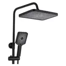Душевой гарнитур REA HASS BLACK черный с изливом (REA-B9968)