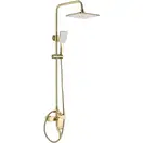 Душевой гарнитур REA HASS BRUSHED GOLD с изливом (REA-B9972)
