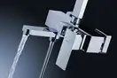 Душевой гарнитур REA NAVARO хром с изливом (REA-P0802)