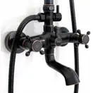 Душевой гарнитур REA RETRO OLD BLACK черный (REA-P2366)