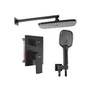 Душевая система REA MOBY BLACK + BOX скрытого монтажа (REA-P2402)