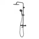 Rea Lungo Black Душевой гарнитур, черный (REA-P4113)