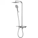 Душевой гарнитур REA IGOR хром с изливом и полкой (REA-P5000)