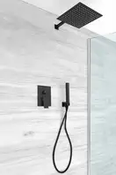 Rea Fenix Black Душевая система скрытого монтажа (REA-P6920)