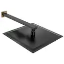 Душевой гарнитур скрытого монтажа REA SOHO BLACK AND GOLD (REA-P6950)