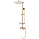 Rea Jack Gold Душевой гарнитур с изливом, золото (REA-P7008)