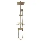 Душевой гарнитур REA JACK BRUSHED GOLD с изливом (REA-P7050)