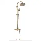 Душевой гарнитур REA LUIS BRUSHED GOLD с изливом (REA-P7051)