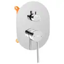 Душевая система REA OVAL CHROME + BOX скрытого монтажа (REA-P8415)