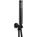 Rea Oval Black Душевая система скрытого монтажа, черная (REA-P8467)