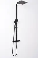 Rea JET BLACK MAT Душевой гарнитур, черный матовый (REA-P9411)