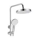 Душевой гарнитур REA BLOOM CHROME WHITE с изливом (REA-P9527)