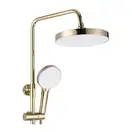 Душевой гарнитур REA BLOOM GOLD WHITE с изливом (REA-P9529)