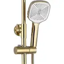 Душевой гарнитур REA STORM 2.0 GOLD золотой с изливом (REA-P9530)