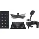 Rea FORT BLACK MAT Душевой гарнитур, черный (REA-P9861)