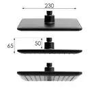Душовий гарнітур Yoka BODO 23 BLACK черный (BP.BODO 23 BLK)