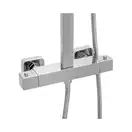 Душевой гарнитур Yoka CUBE 25 CHROM хром с термостатом (BP.CUBE THERM 25 CHRO)