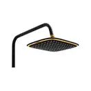 Душовий гарнітур Yoka ROXY GOLD BLACK MATT золотий з виливом (BP.ROXY)