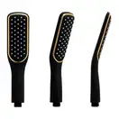 Душовий гарнітур Yoka ROXY GOLD BLACK MATT золотий з виливом (BP.ROXY)