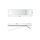 Дзеркало Flaminia Specchi Line 130х30 (BASC30)