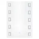 Зеркало Lidz 140.08.03 500х700 с LED-подсветкой (LD55781400803W)