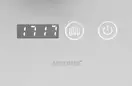 Дзеркало Mixxus PLAIN MV02-50x70 з Led Touch, Anti-fog, димером, регулятором яскравості, годинником (MI6010)