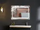Дзеркало Mixxus TWEE MR09-80x60-Reverse з Led Touch, Anti-fog, димером, регулятором яскравості (MI6 (MI6660)