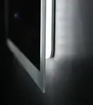 Дзеркало Mixxus FLAT MR04-80x60 з Led Touch, Anti-fog, димером, регулятором яскравості, годинником (MI6928)