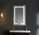 Дзеркало Mixxus HARD MR07-50x80 з Led Touch, Anti-fog, димером, регулятором яскравості (MX9992)