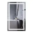 Дзеркало Mixxus Premium QUADRO MR20-50x80-Reverse з Led Touch, Anti-fog, димером, регулятором яскра (MP6620)