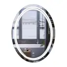 Дзеркало Mixxus Premium WAVE MV04-60x80 з Led Touch, Anti-fog, димером (3-6,5kK) (MP6636)