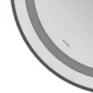 Дзеркало Mixxus Premium ELLIPSE MV05-80x70-Reverse BLACK з Led Touch, Anti-fog, димером (3-6,5kK) ( (MP6646)