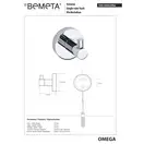 104206022 Omega Гачок, Bemeta (104206022)
