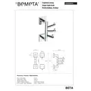 Гачок потрійний 132206072 BETA Bemeta Чехія
