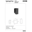 Гачок 135006010 Nero Bemeta Чехія