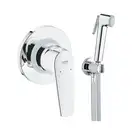 Комплект гігієнічного душу Grohe BauFlow, хром (UA11144601)