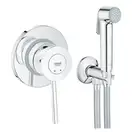 Grohe BauClassic Гигиенический душ со скрытым смесителем, хром (UA2904800S)