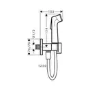 Hansgrohe S EcoSmart+ Гігієнічний душ, білий (29231700)