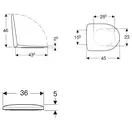 Geberit Duofix Инсталляция для писсуара (111.616.00.2)