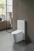 Наружная инсталляция для напольного унитаза 101 см Geberit Monolith Plus, стекло белое (131.201.SI.5) фото 3 Aquada.com.ua
