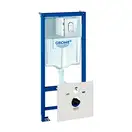 Инсталляция Grohe Rapid SL (4-в-1) комплект 38929000 (клавиша хром) фото 1 Aquada.com.ua