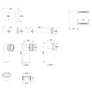 KOER KT-0502-05 Комплект инсталляционный, черный матовый (KR5173)
