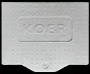 KOER Инсталляция для унитаза KT-0503-01 с кнопкой, хром (KR5347)