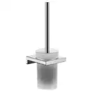 Ёршик подвесной Hansgrohe AddStoris, хром/стекло матовое (41752000) фото 1 Aquada.com.ua