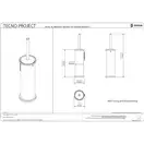 Щітка для унітазу Sonia Tecnoproject White (175918)