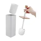 Ёршик для унитаза YOKA  AMBA WHITE BAMBOO (PD.AMBA-WHT)